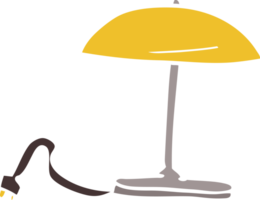 cartoon doodle lamp png