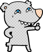 personnage de dessin animé d'ours png