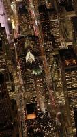 New York City Manhattan Skyline Vertical Smartphone Video Background