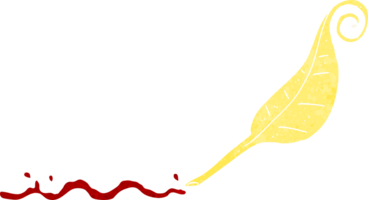 plume de dessin animé png