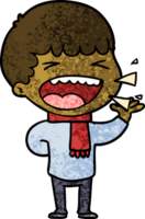 cartoon laughing man png