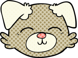 cartoon hond gezicht png