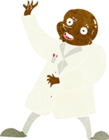 cartoon mad scientist png