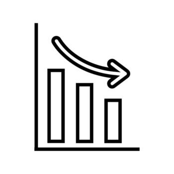 Decrease Vector Icon