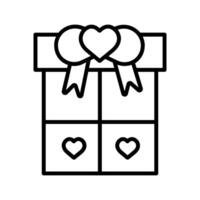 icono de vector de regalo especial