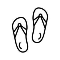 Slippers Vector Icon