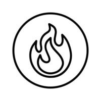 Fire Vector Icon