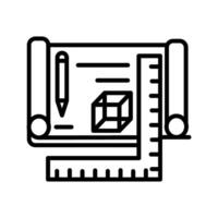 Blueprints Vector Icon