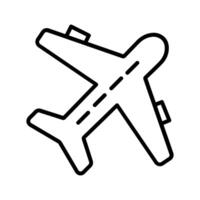 Plane Flying Vector Icon
