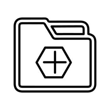 Create Folder Vector Icon