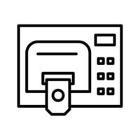 ATM Service Vector Icon