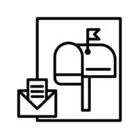 Mailbox Vector Icon