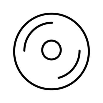 CD Vector Icon