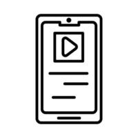 Mobile Applications Vector Icon