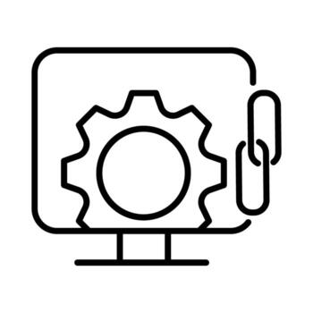 Link Optimization Vector Icon