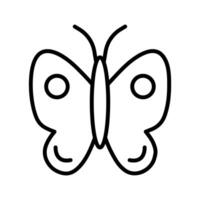 icono de vector de mariposa