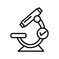 Microscope Vector Icon