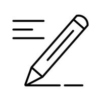 Pencil Vector Icon