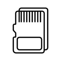SD Card Vector Icon