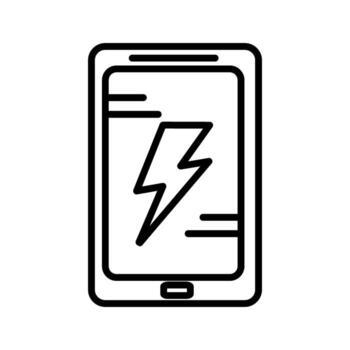 Lightning Vector Icon
