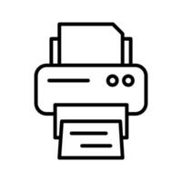 Printer Vector Icon