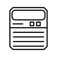 Calculator Vector Icon