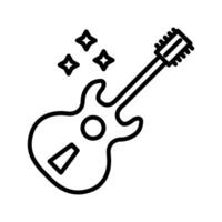 icono de vector de guitarra