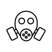 Gas Mask Vector Icon