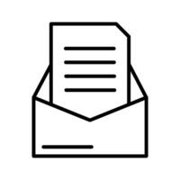 Newsletter Vector Icon