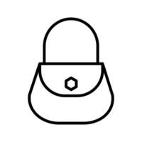 Ladies Bag Vector Icon
