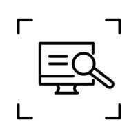Scan Vector Icon