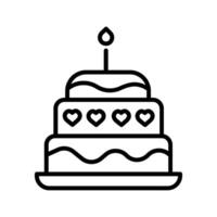 Cake Vector Icon