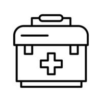 First Aid Bag Vector Icon