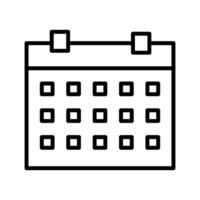 Calendar Vector Icon