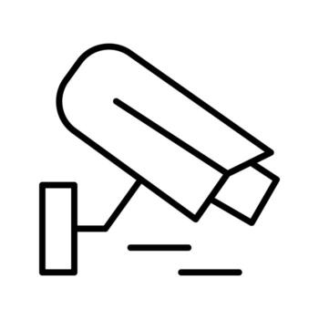 Security Camera Vector Icon