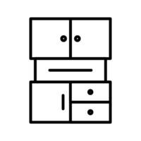 Cabinets Vector Icon