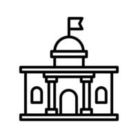 Parliament Vector Icon