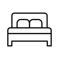 Double Bed II Vector Icon