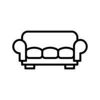 Large Sofa Vector Icon