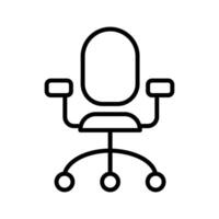 Revolving Chair Vector Icon