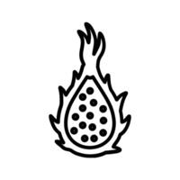 Dragon Fruit Vector Icon