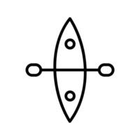 Kayak Vector Icon