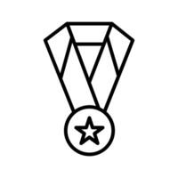 icono de vector de medalla