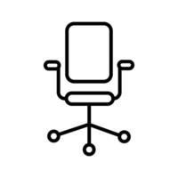 Office Chair II Vector Icon