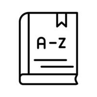 From A To Z Vector Icon