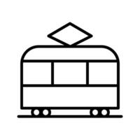 Tram Vector Icon