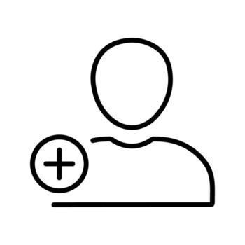 crear icono de vector de usuario