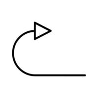 Arrow Pointing Right Vector Icon