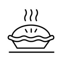 Pie Vector Icon