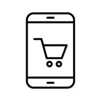 Online Shopping Vector Icon